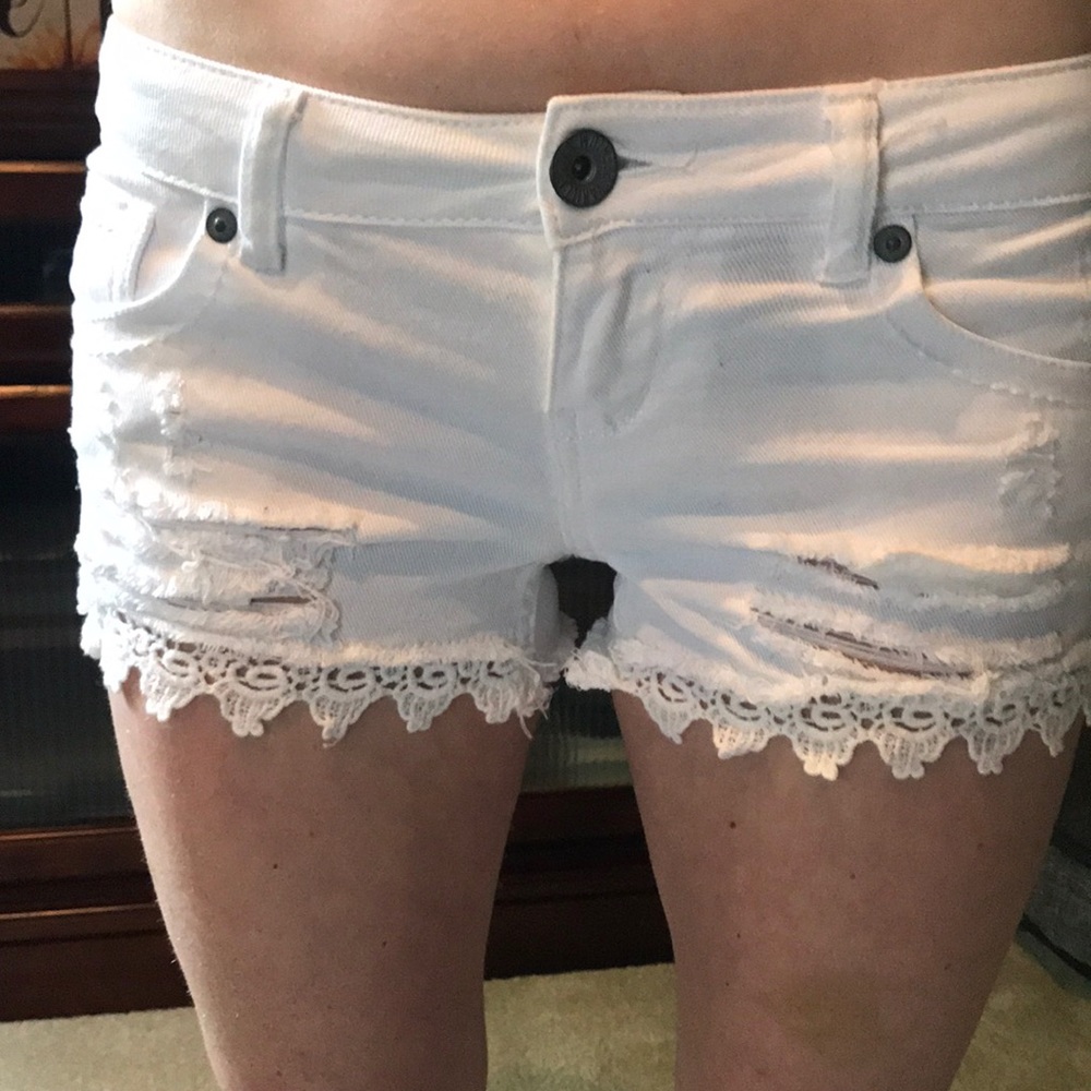 White shorts